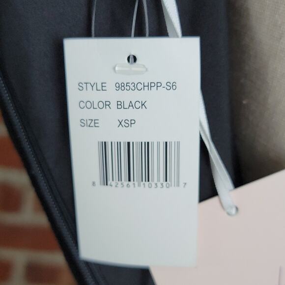 Charles Henry Off The Shoulder A-line mini dress in black XSP - Picture 9 of 13